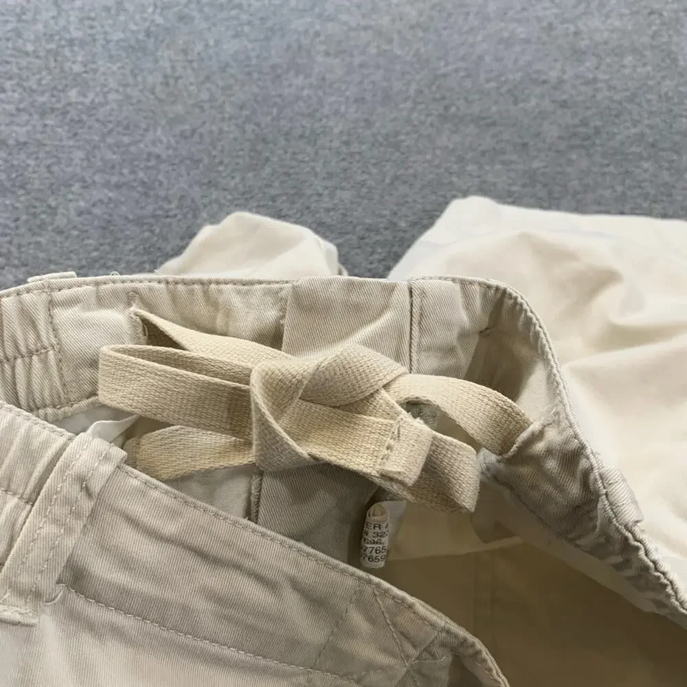 Polo Ralph Lauren Shorts Boys 16 Khaki Cotton 10 Inch Embroidered Classic Chino